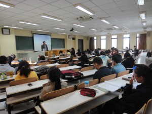 欧语学院举行“转型下的欧洲”专题讲座1